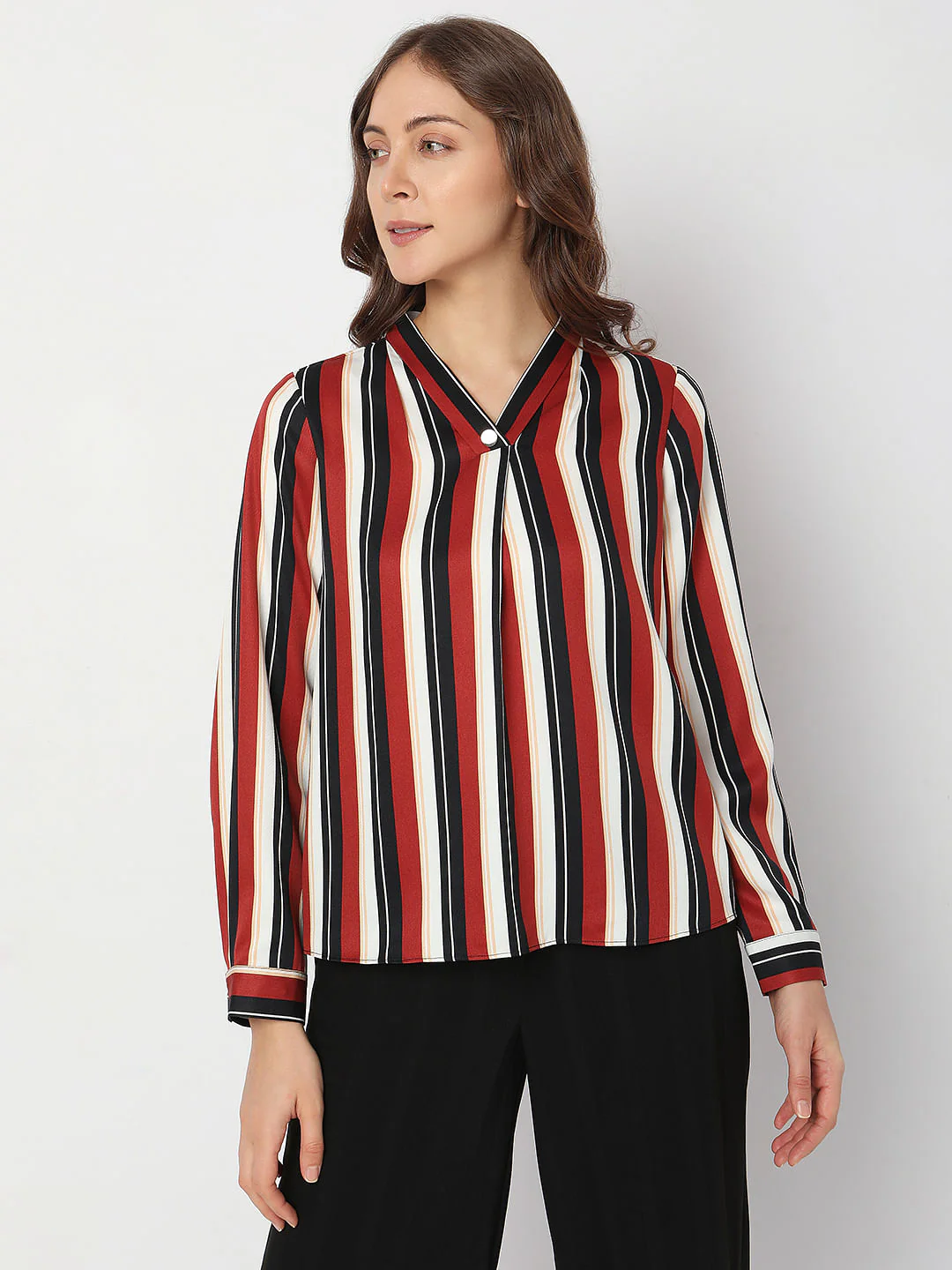 Red Striped Top - Image 2