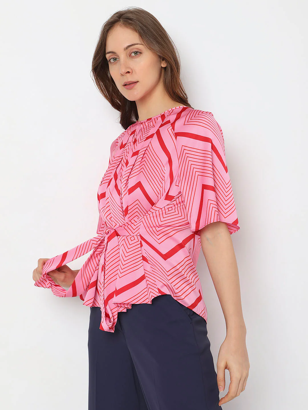 Pink Printed Top - Image 3