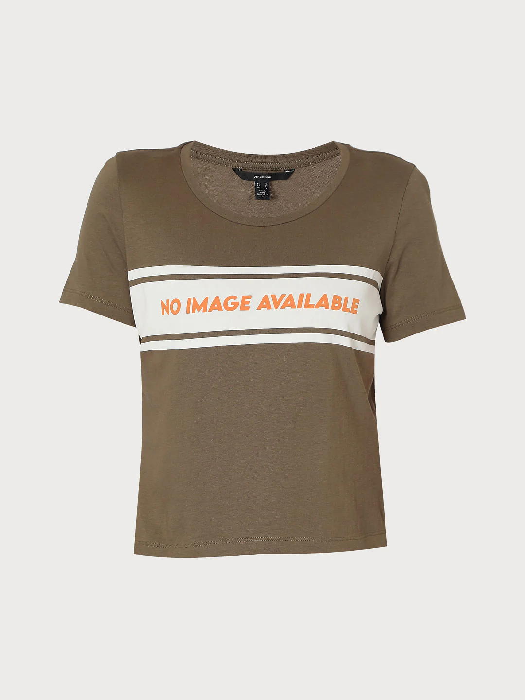 Green Text Print T-Shirt - Image 6