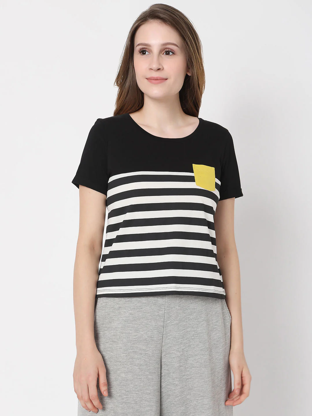 Black Striped T-Shirt