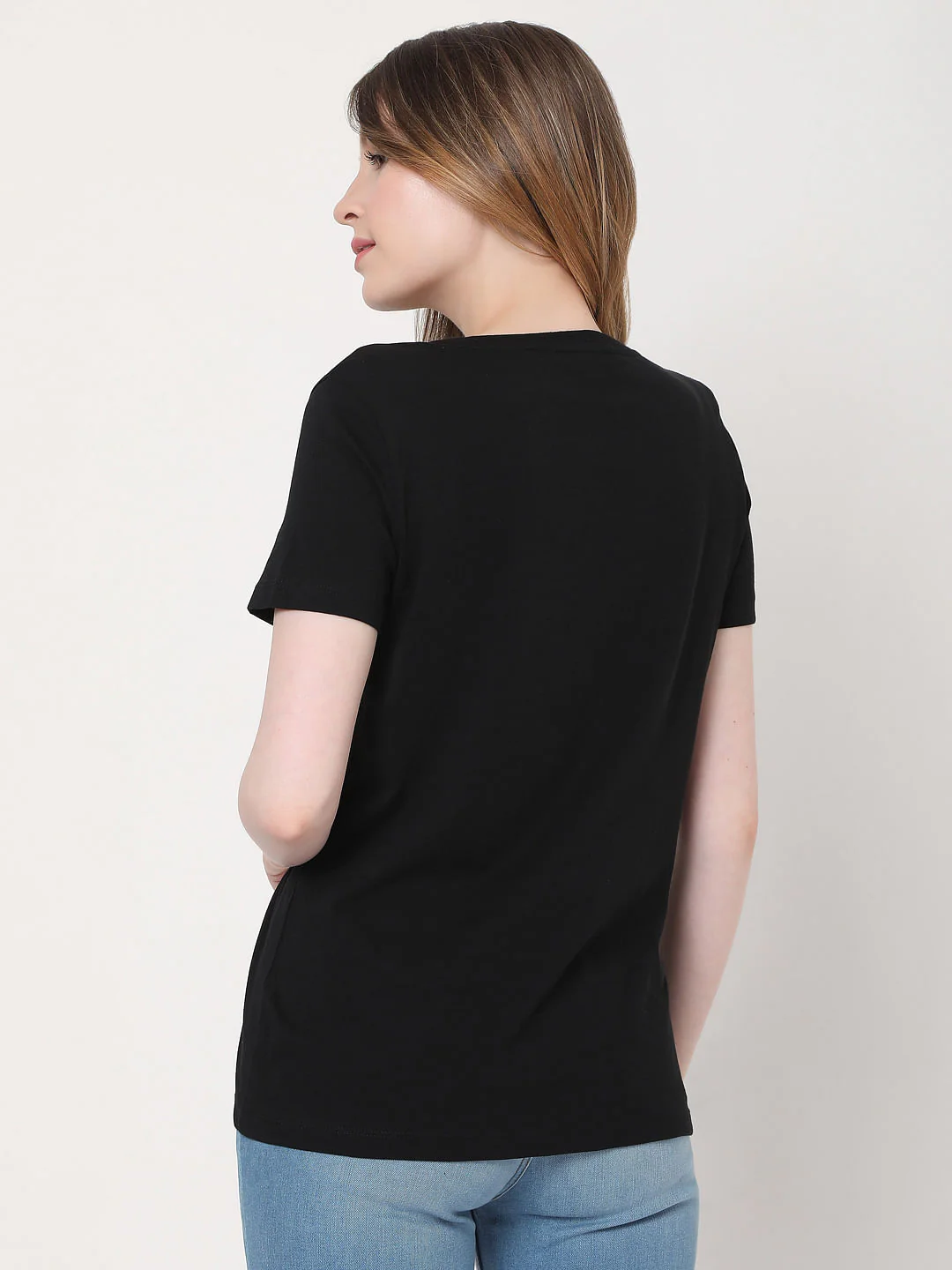 Black Graphic Print T-Shirt - Image 3