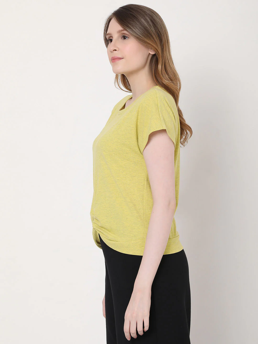 Yellow Front Twist Top - Image 2