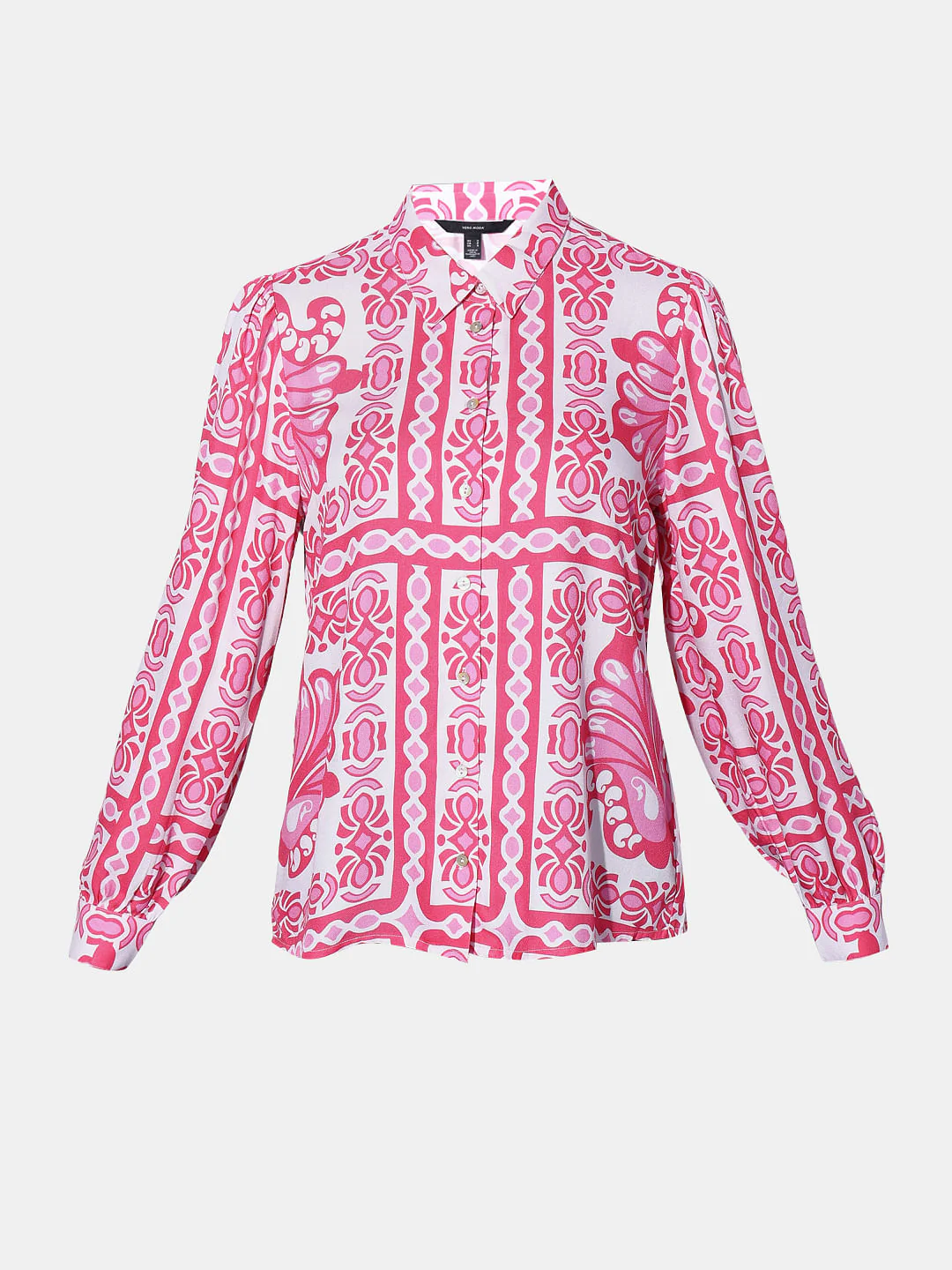 Pink Printed Shirt - Image 7