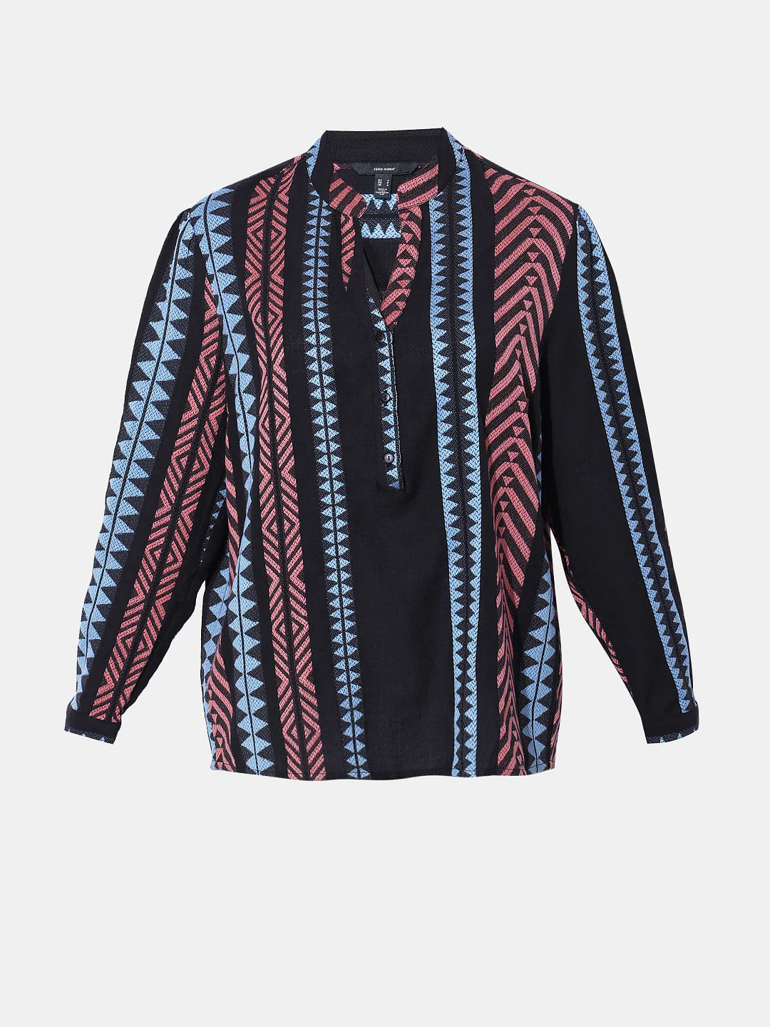 Black Printed Top - Image 7