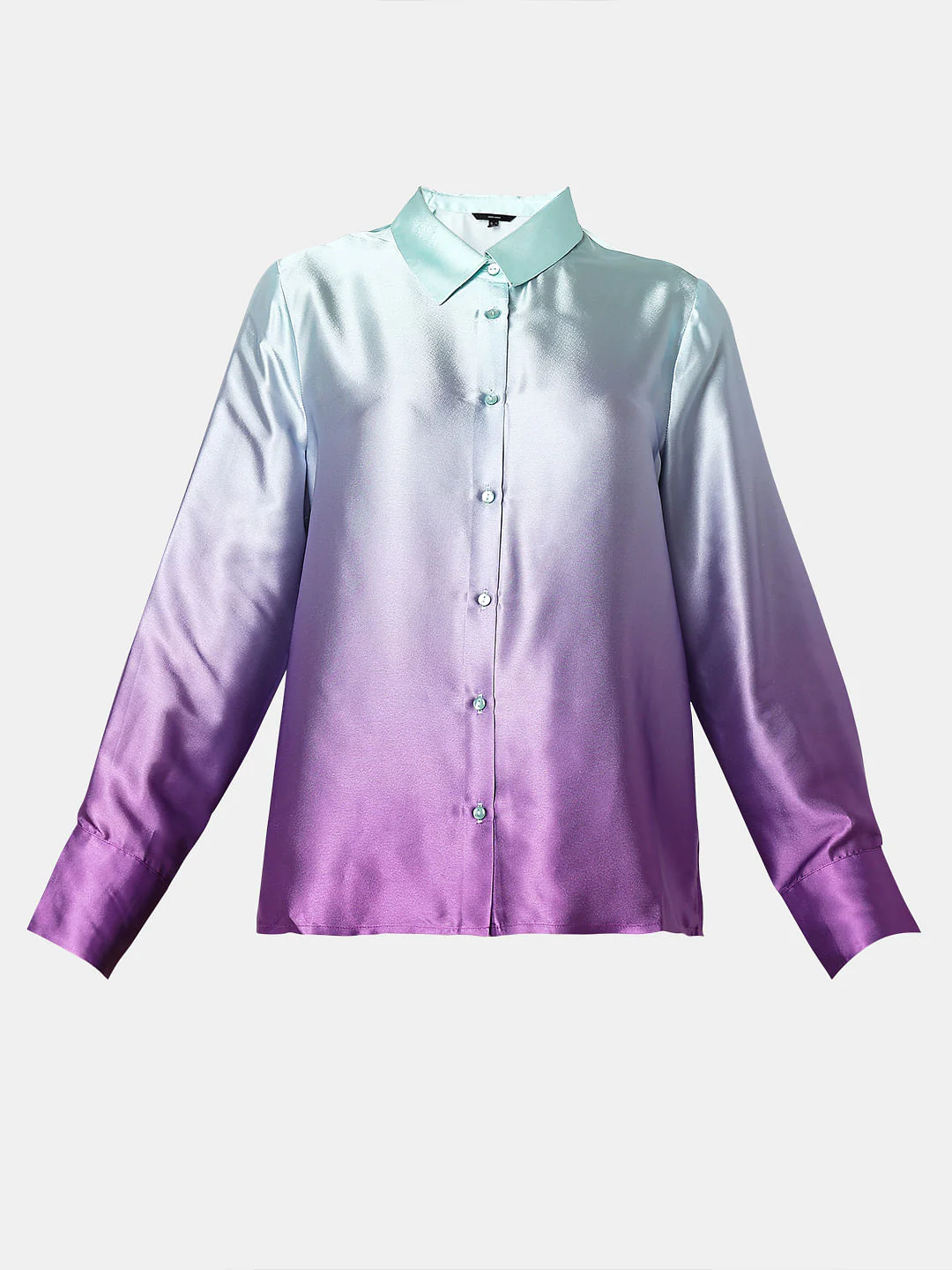 Purple Ombre Full Sleeves Shirt - Image 7