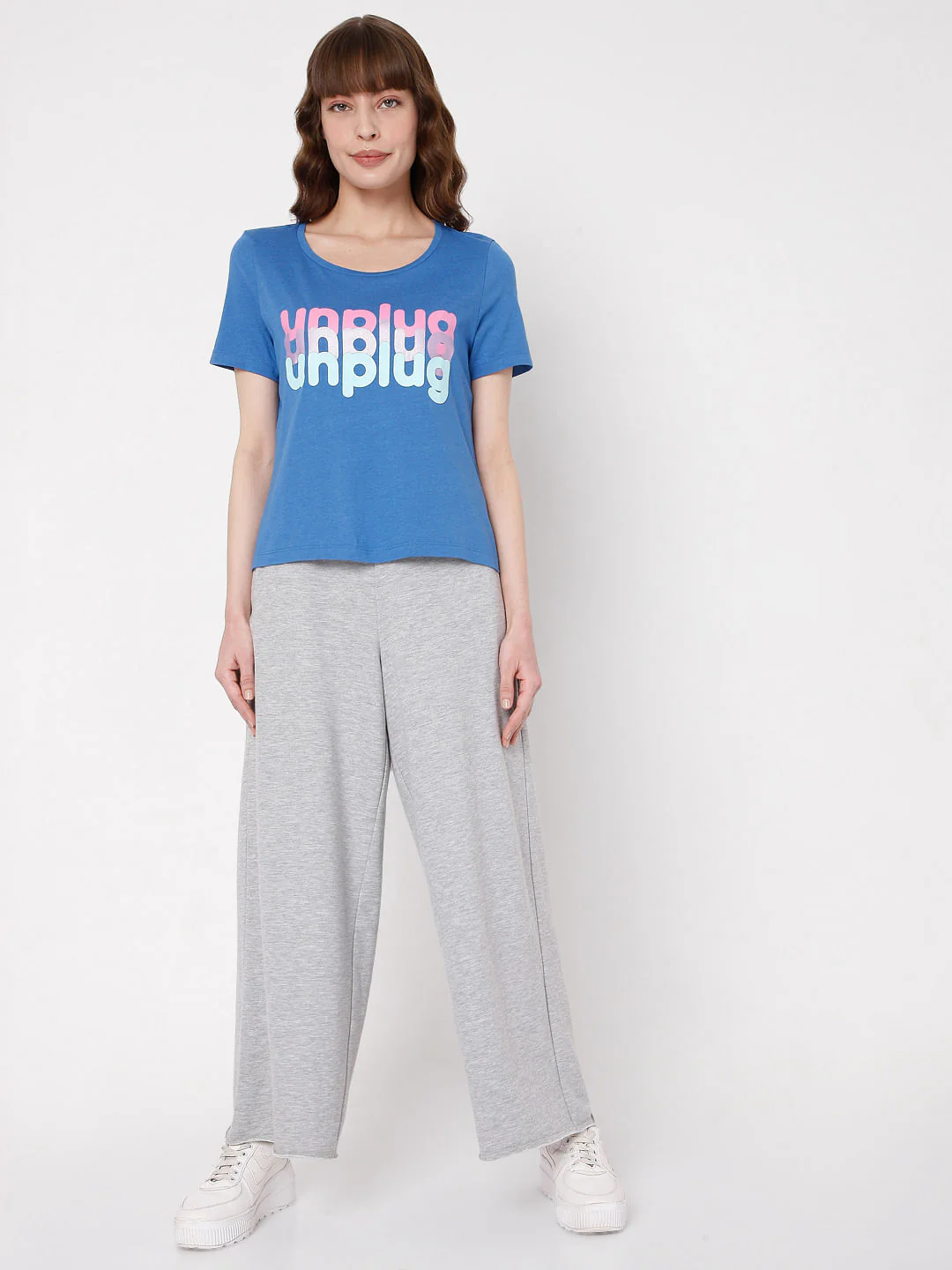 Blue Graphic Print T-Shirt - Image 5