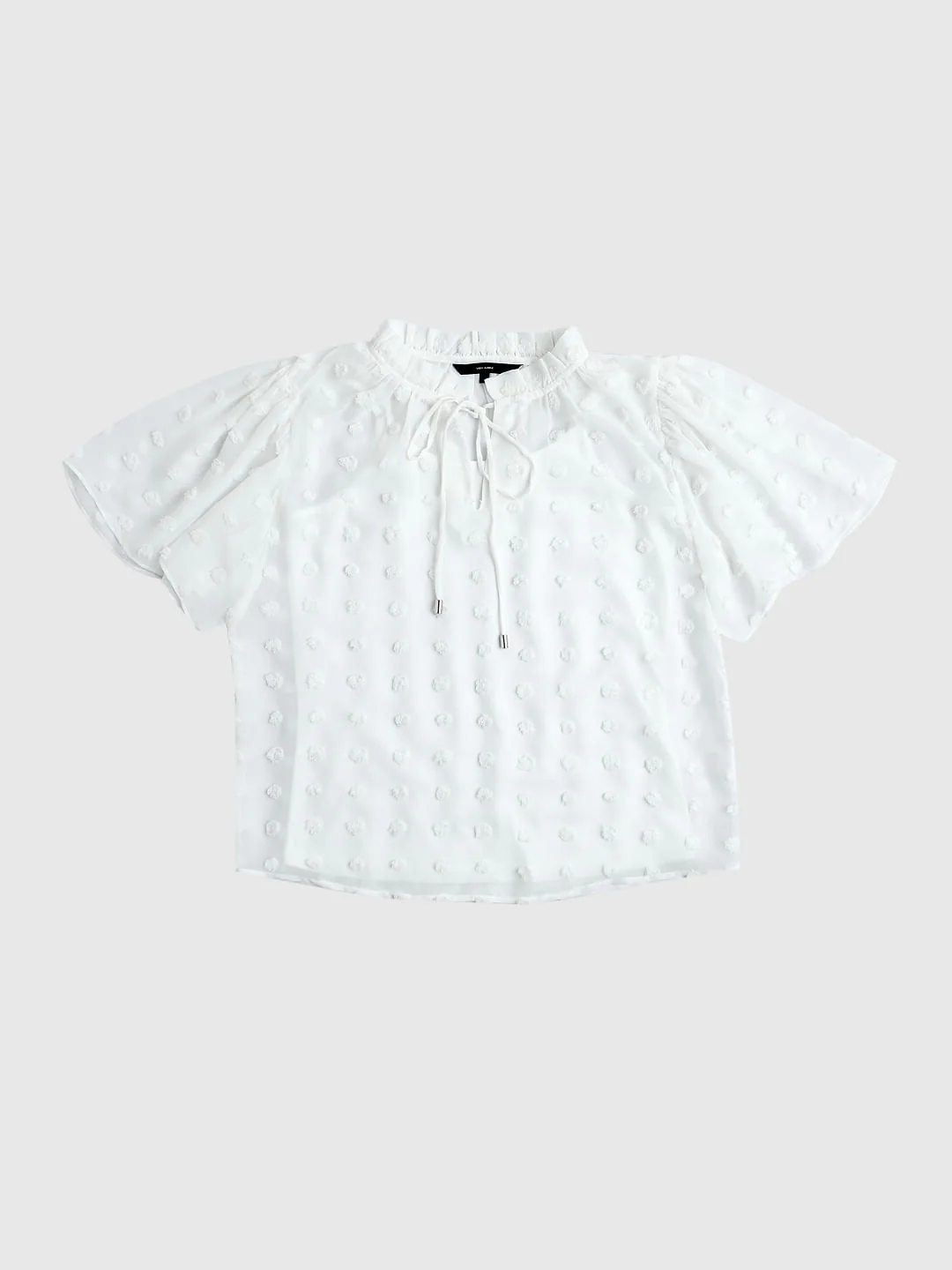 White Dobby Top - Image 7