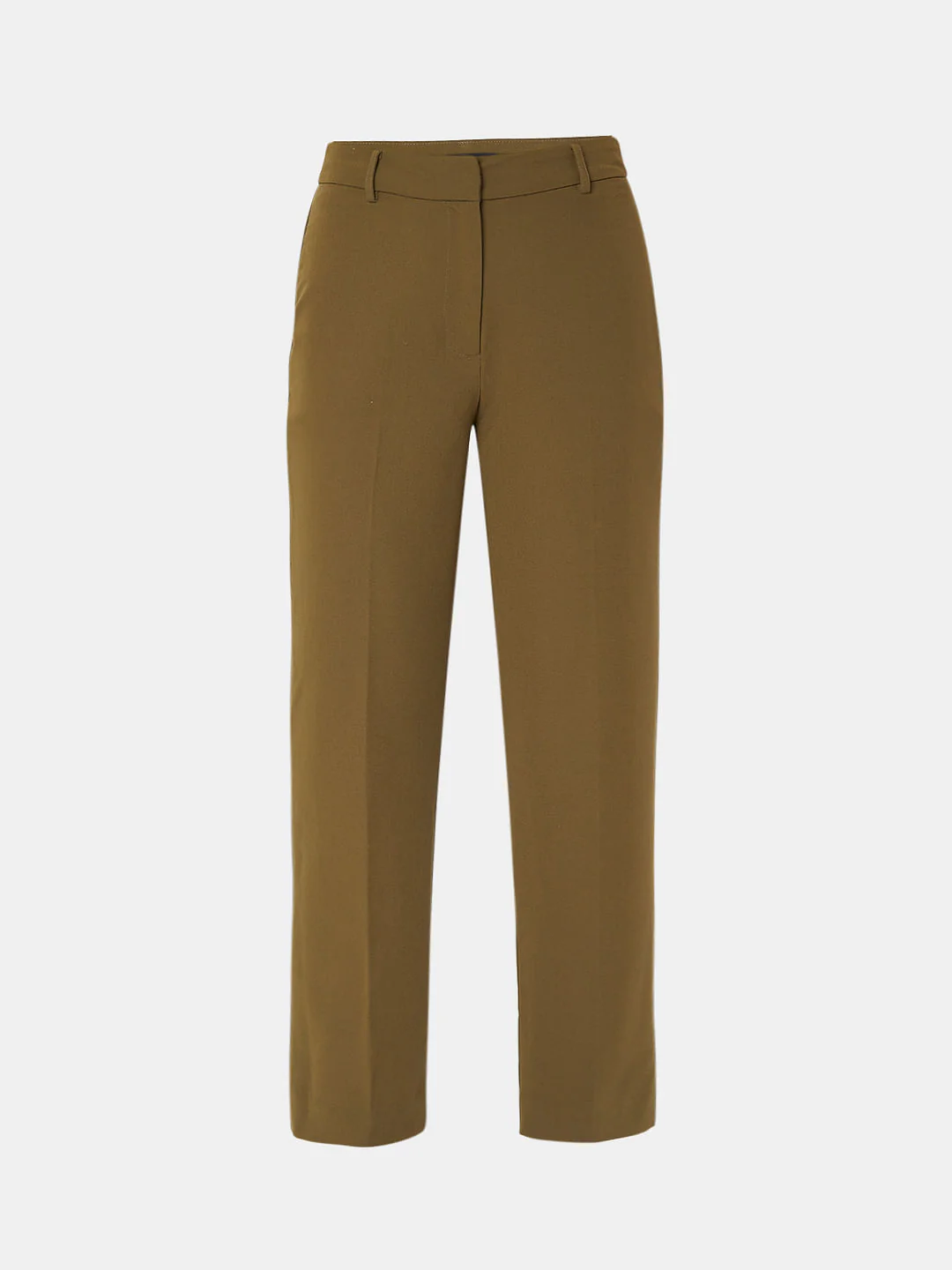 Green High Waist Trousers - Image 7
