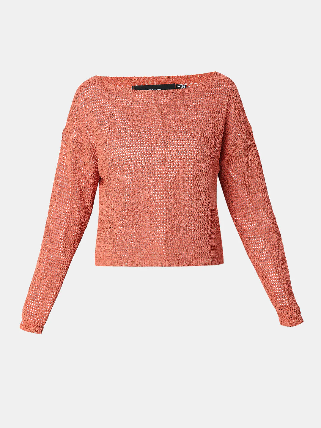 Red Boatneck Short Pullover - Image 7