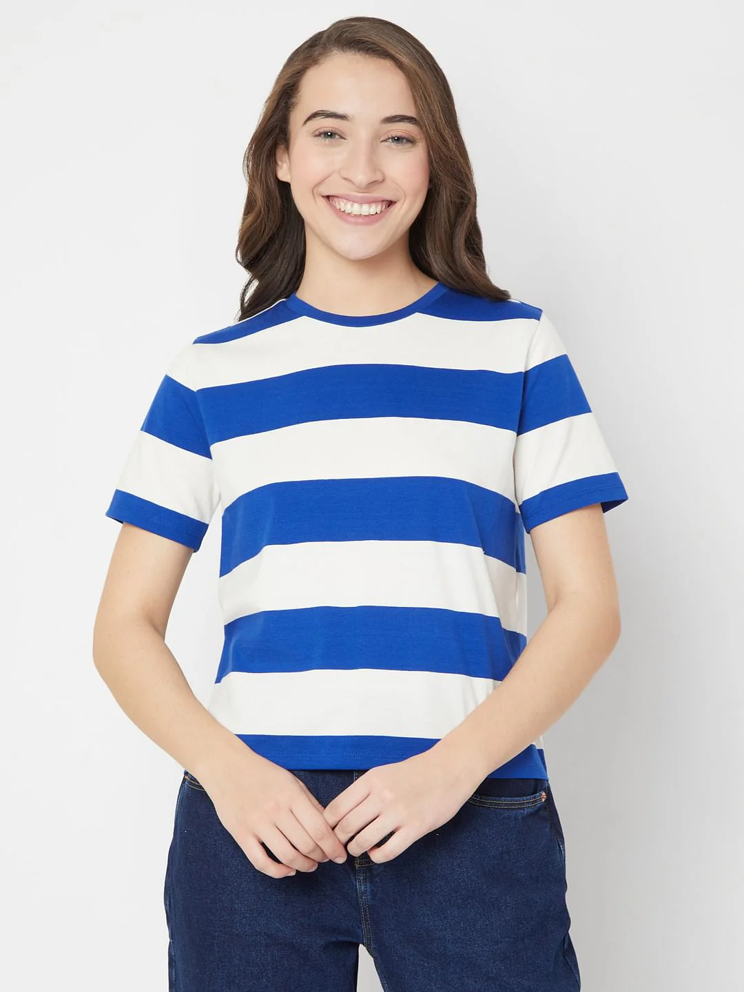 Blue Striped T-Shirt - Image 2