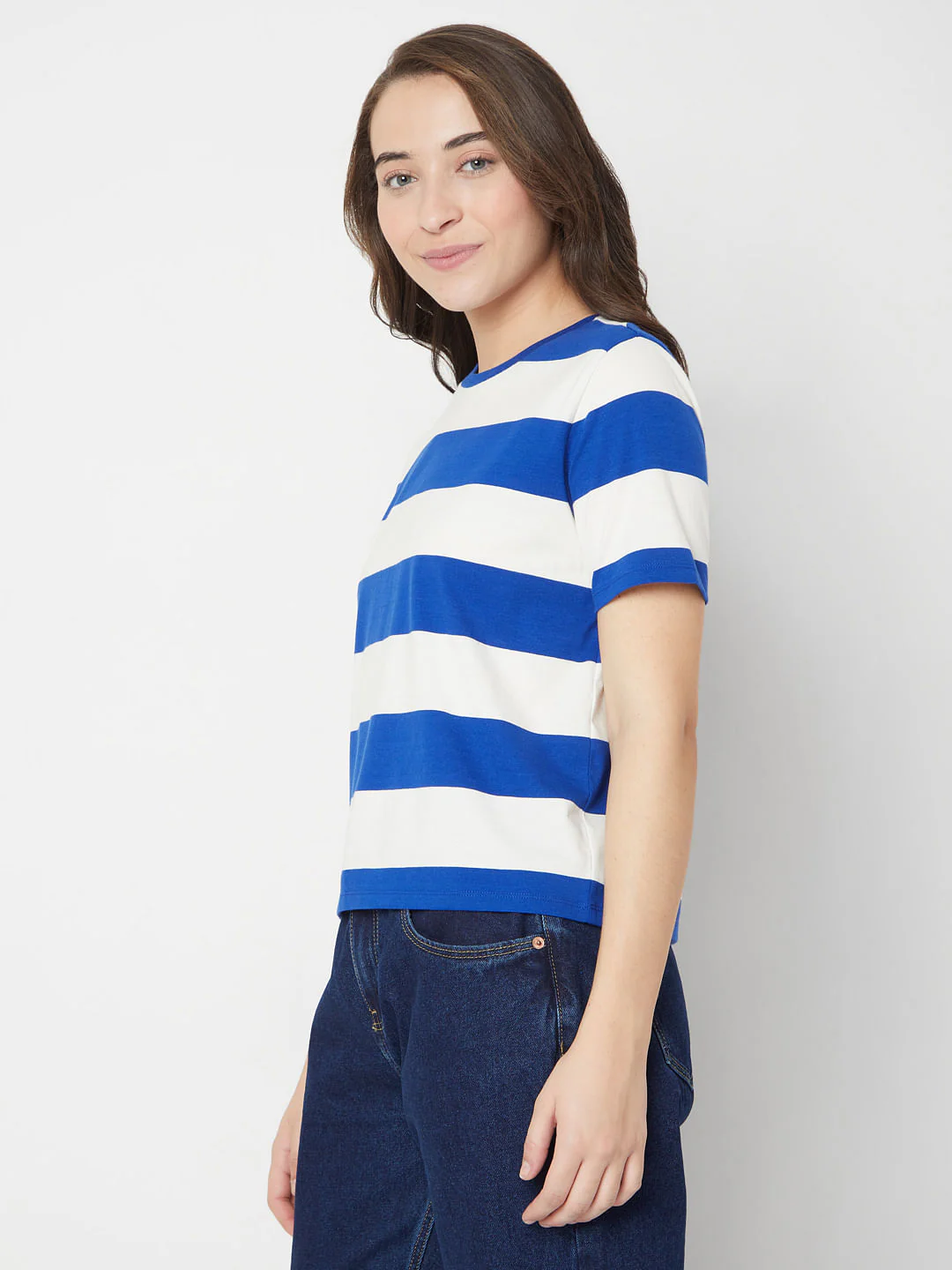 Blue Striped T-Shirt - Image 3