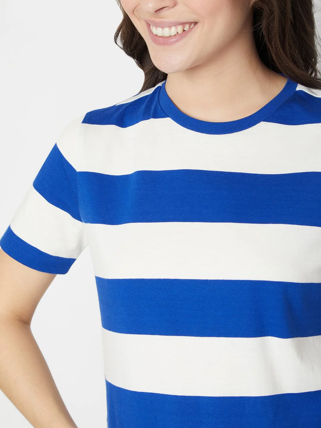 Blue Striped T-Shirt - Image 6
