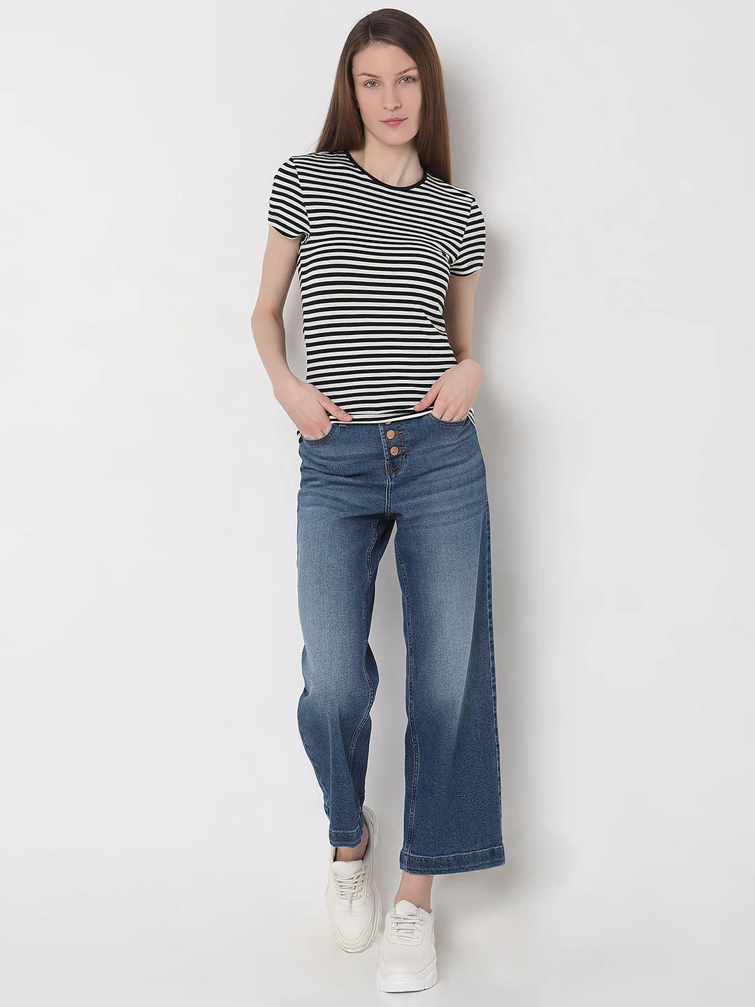 Black Striped T-Shirt - Image 5