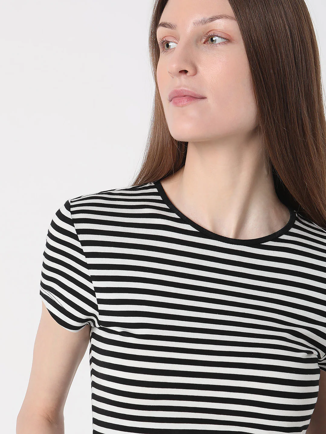 Black Striped T-Shirt - Image 6