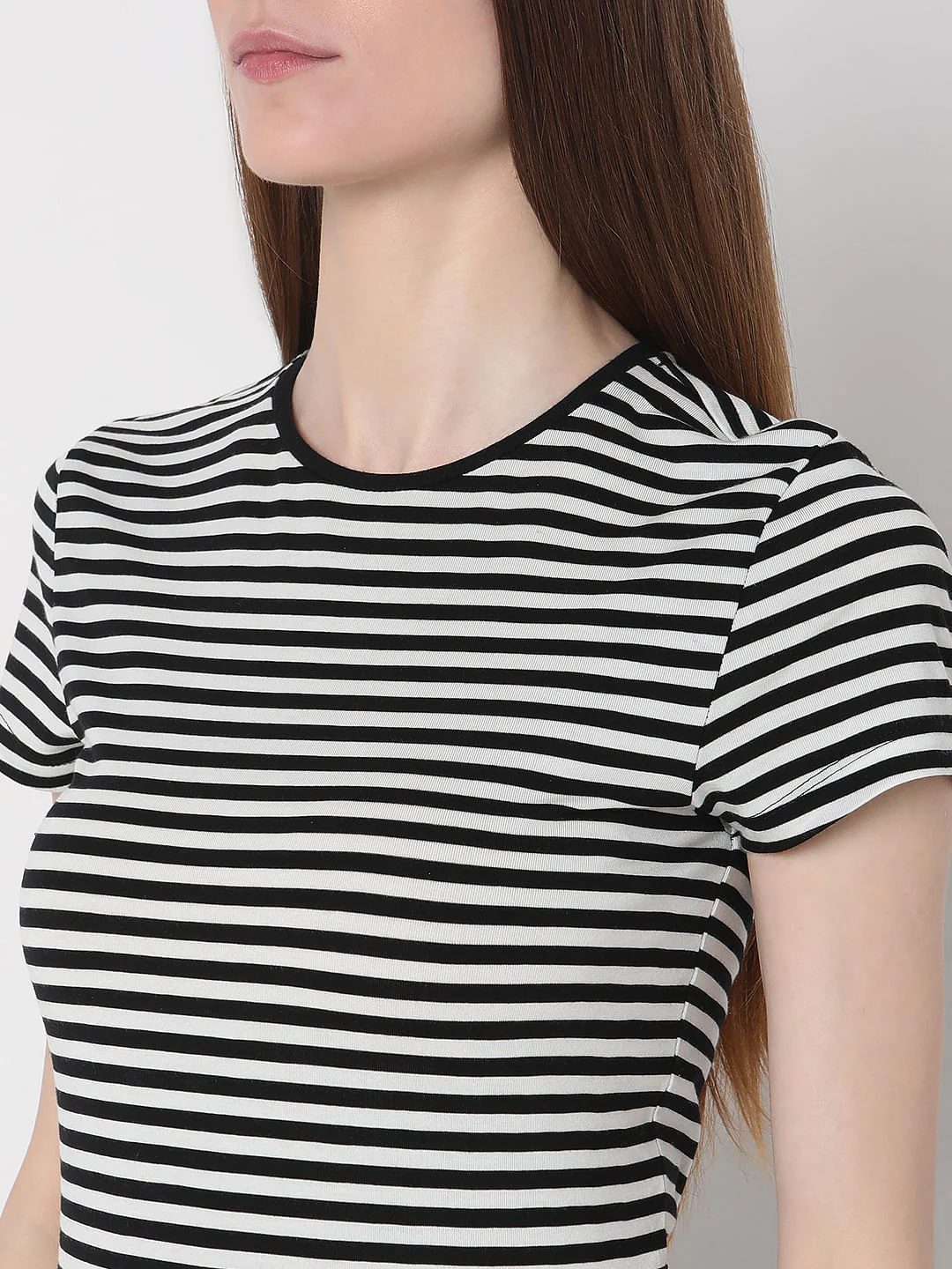 Black Striped T-Shirt - Image 8
