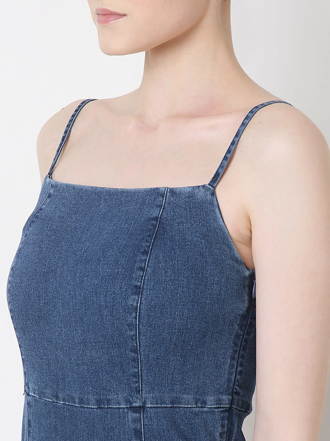 Blue Denim Dress - Image 6