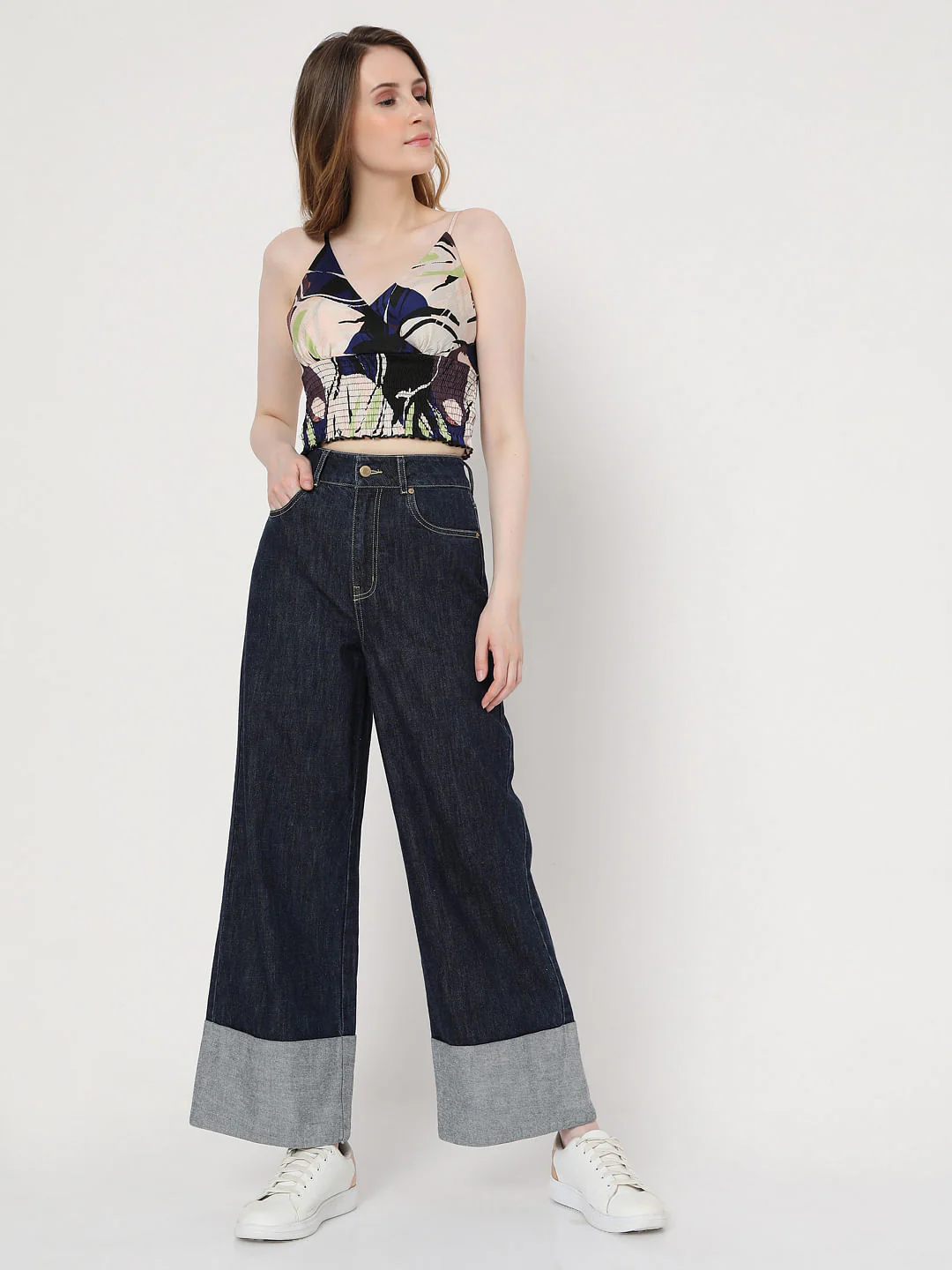Blue High Rise Petra Bootcut Jeans - Image 6