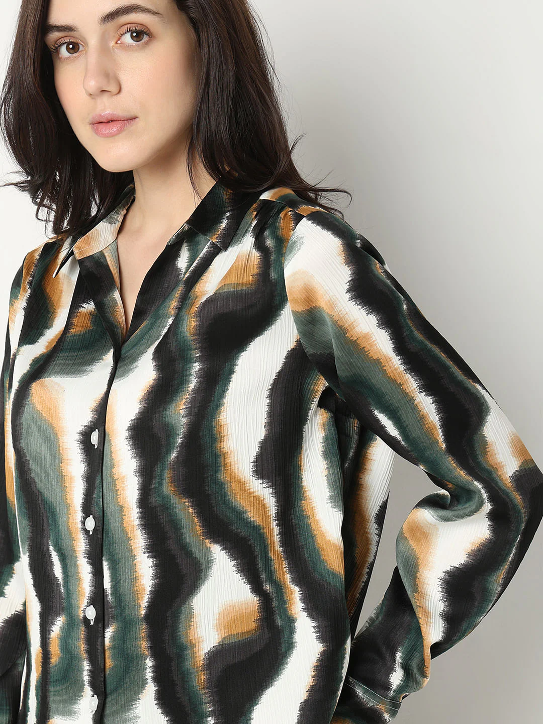White Printed Shirts - Image 6