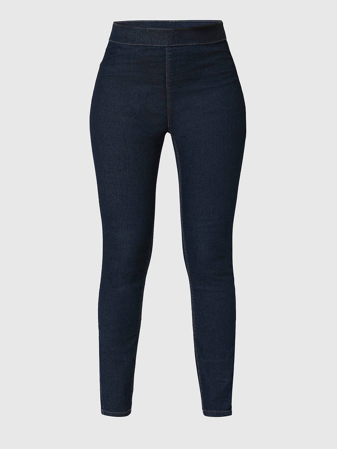 I.Scenery By Vero Moda Dark Blue High Rise Skinny Jeggings - Image 7