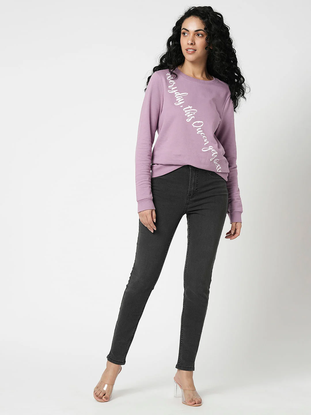 I.Scenery By Vero Moda Grey High Rise Skinny Jeggings - Image 5
