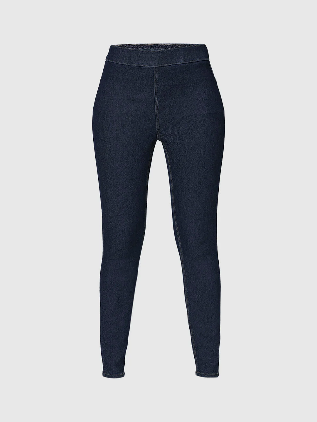 I.Scenery By Vero Moda Dark Blue High Rise Skinny Jeggings - Image 7
