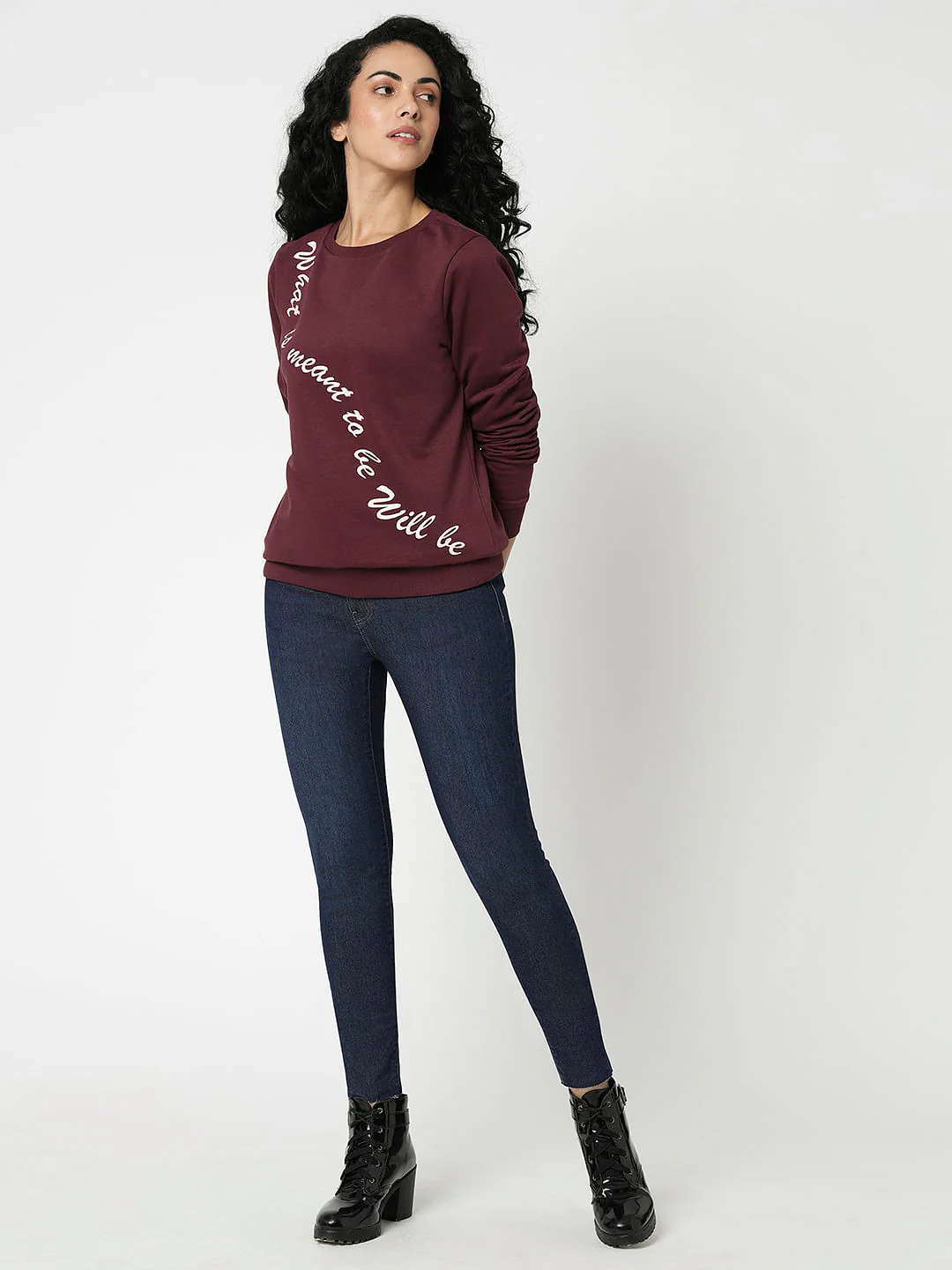 I.Scenery By Vero Moda Dark Blue High Rise Wendy Skinny Fit Jeans - Image 5