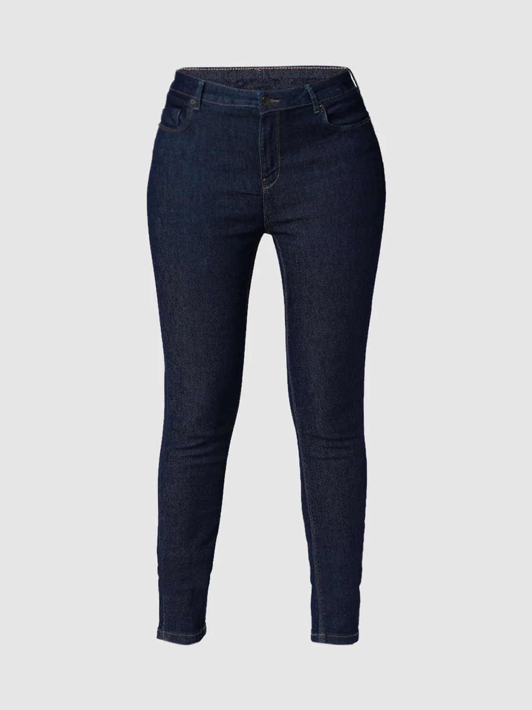 I.Scenery By Vero Moda Dark Blue Mid Rise Wendy Skinny Jeans - Image 7