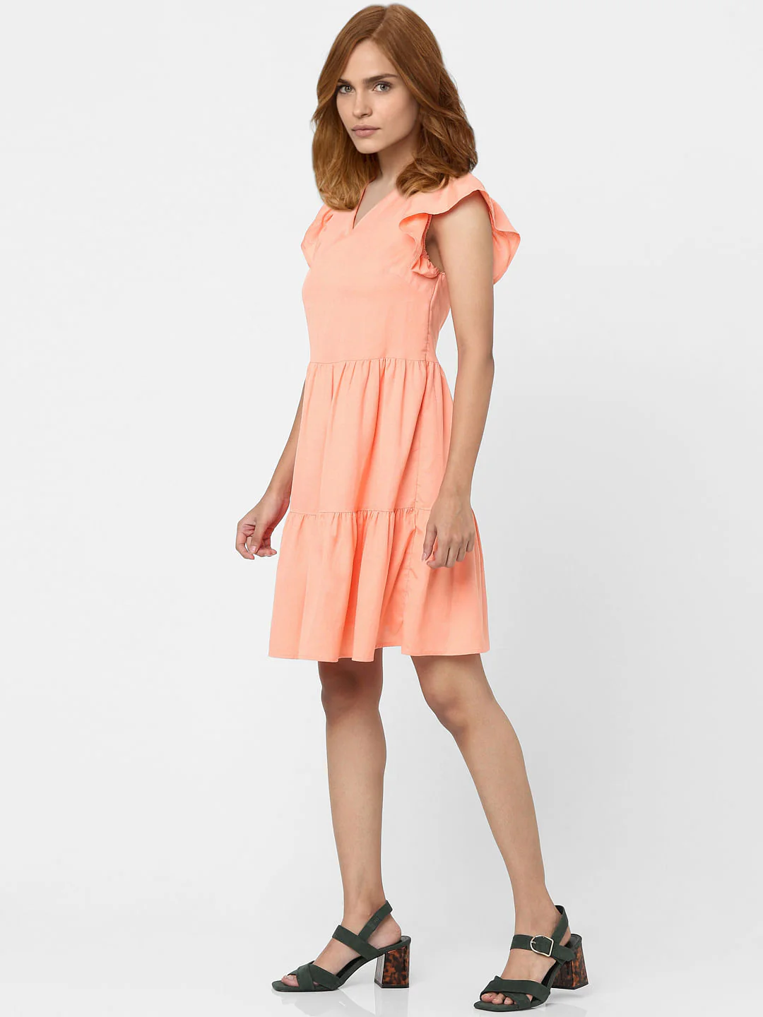 Peach Shift Dress - Image 2