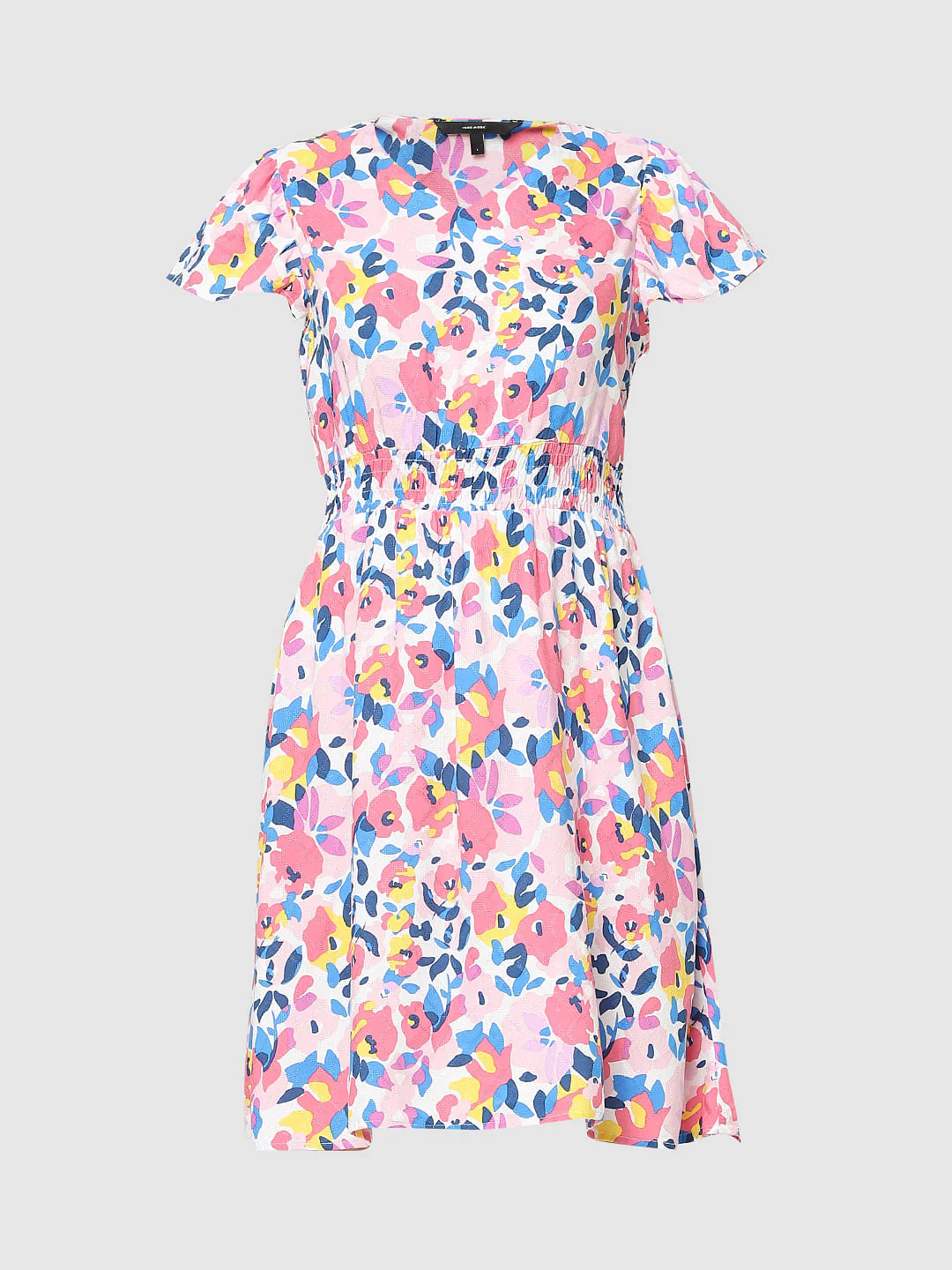 White Floral Dress - Image 5