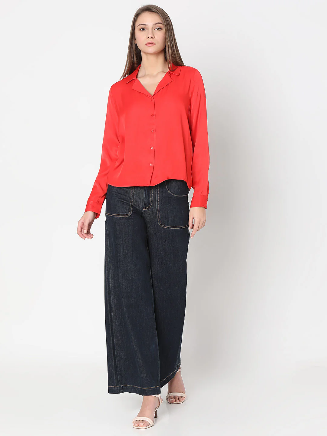 Red Oversized Shirt - Image 5