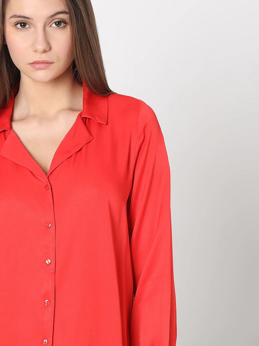 Red Oversized Shirt - Image 6
