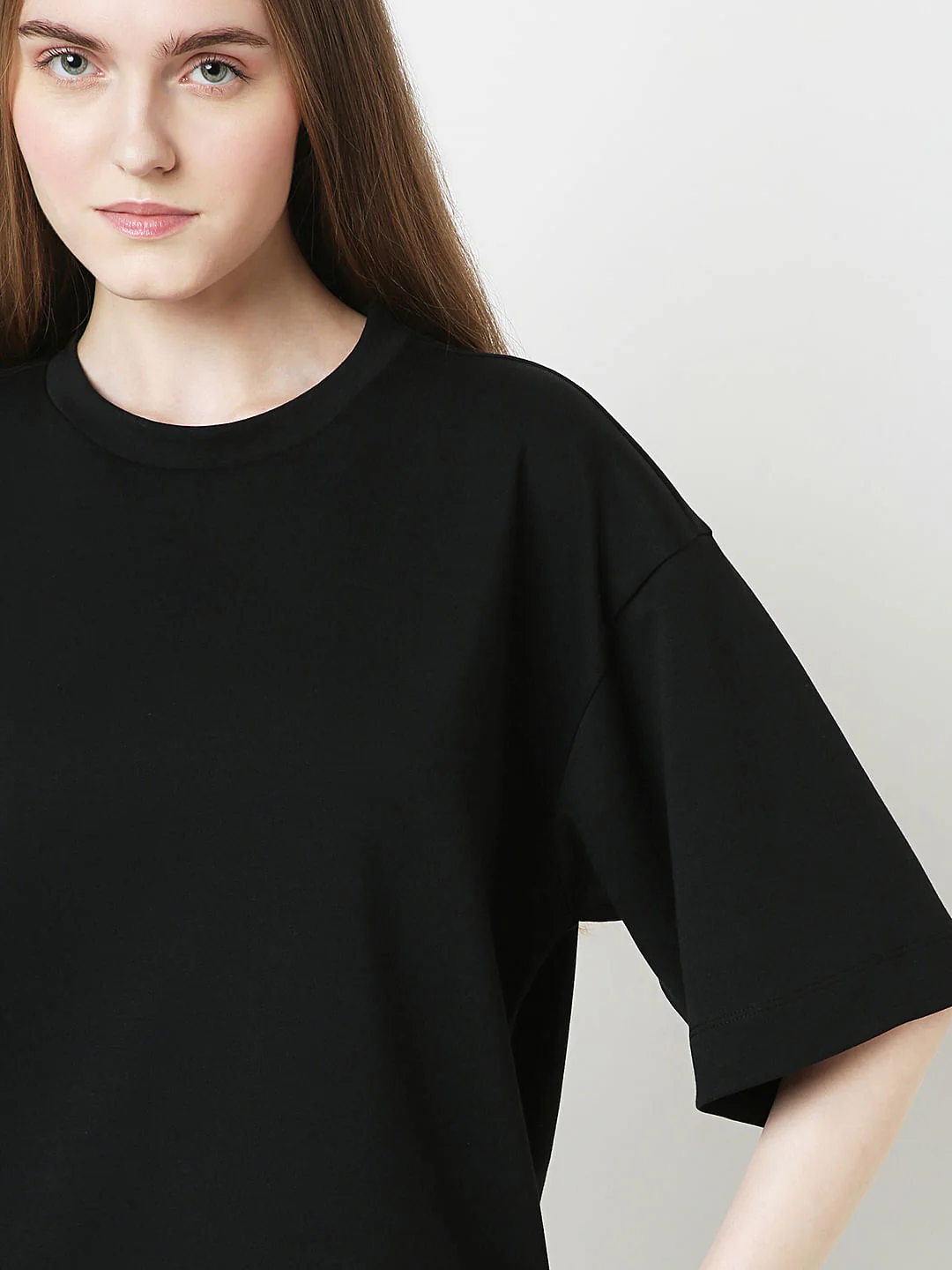 Black Relaxed Fit Top - Image 6