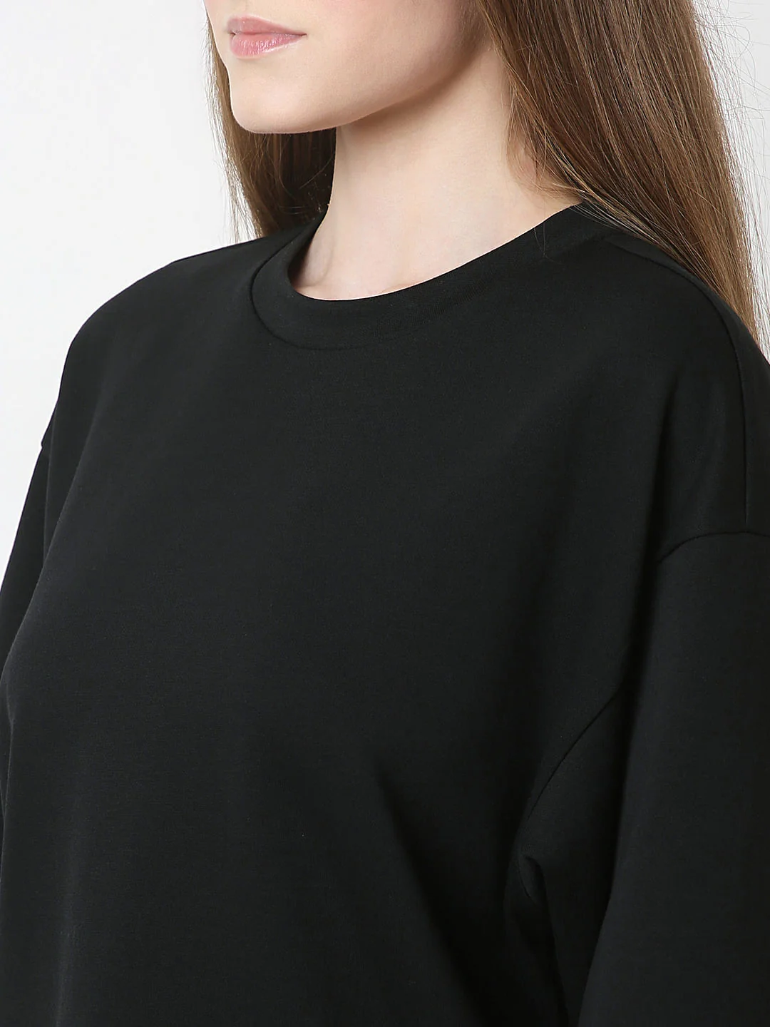 Black Relaxed Fit Top - Image 8