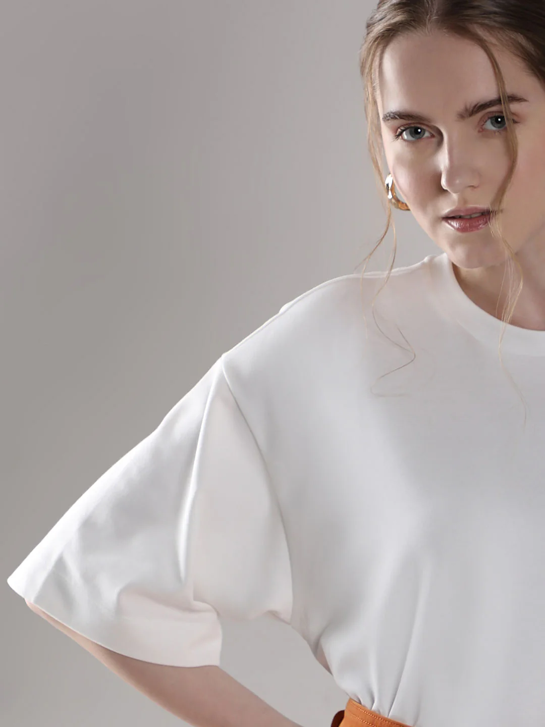 White Relaxed Fit Top