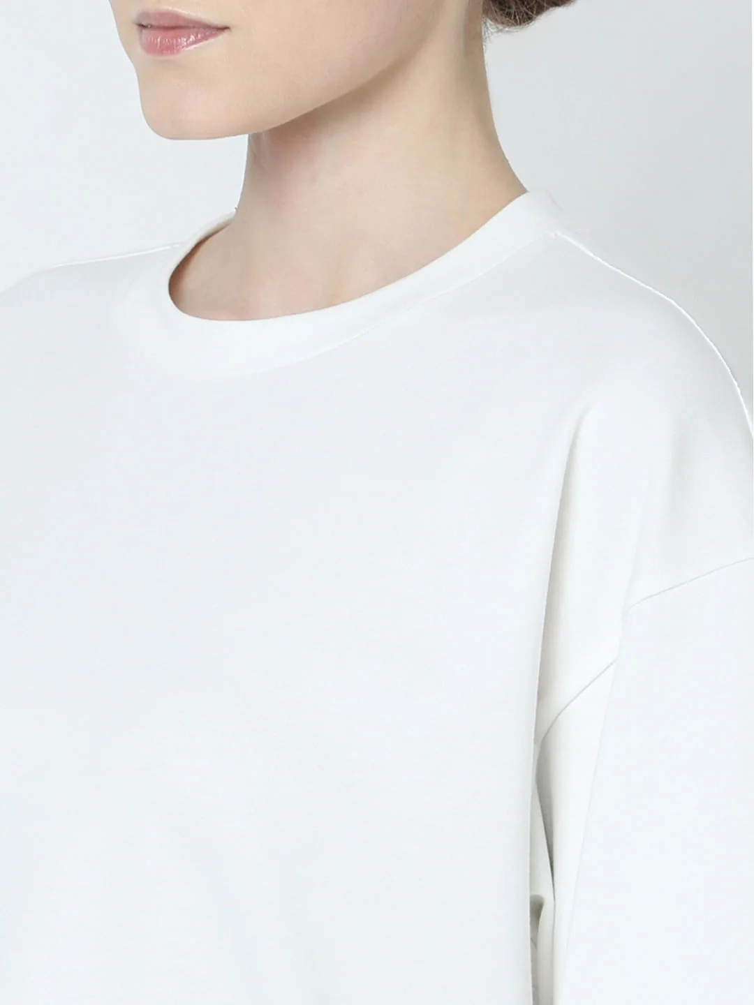 White Relaxed Fit Top - Image 8