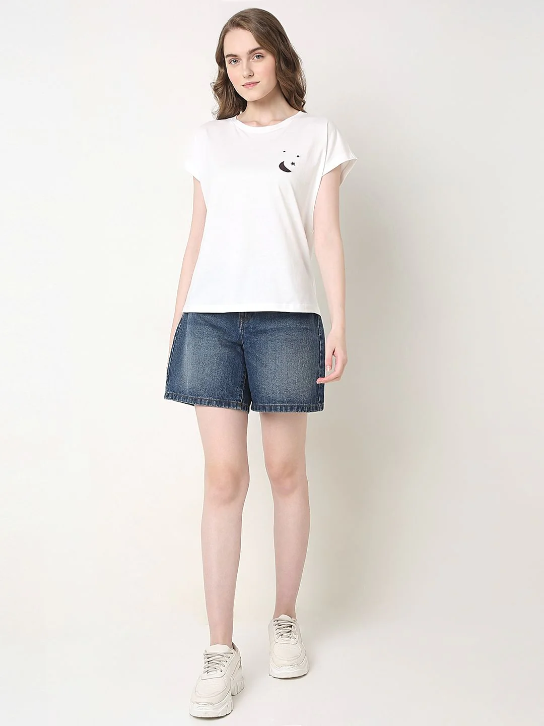 White Organic Cotton T-Shirt - Image 5