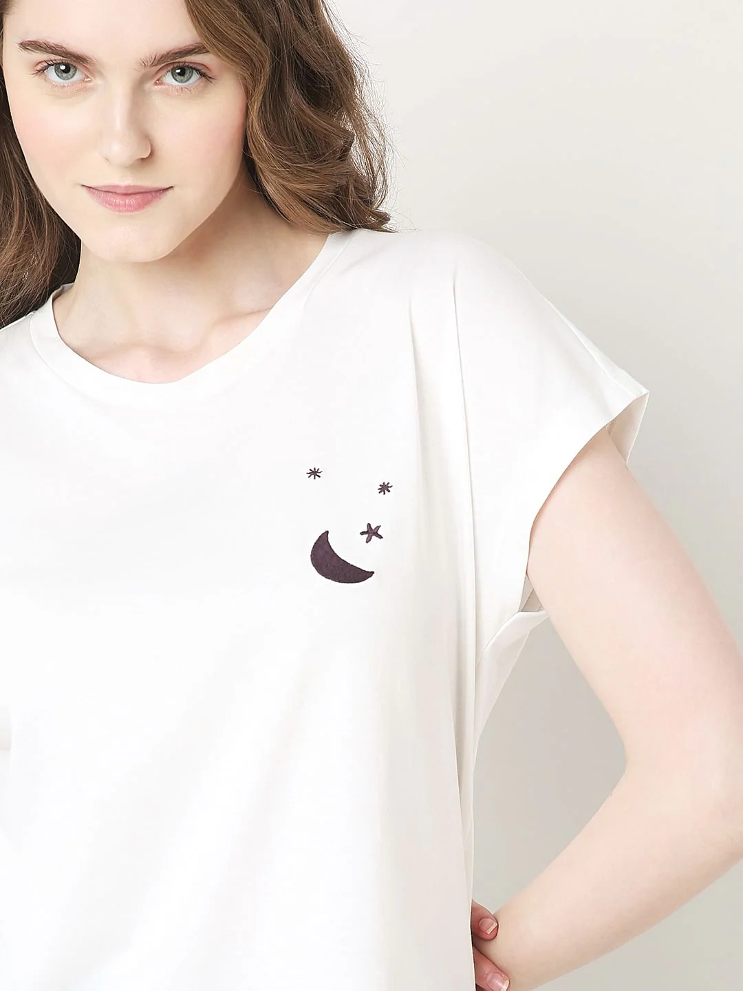 White Organic Cotton T-Shirt - Image 6