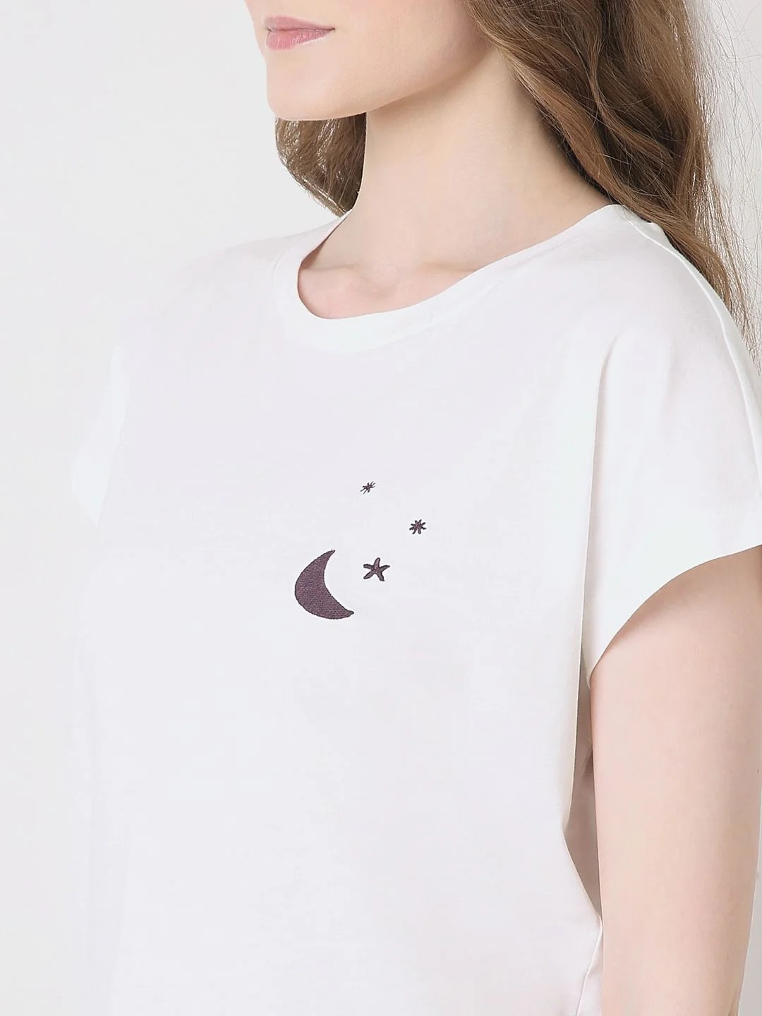White Organic Cotton T-Shirt - Image 8