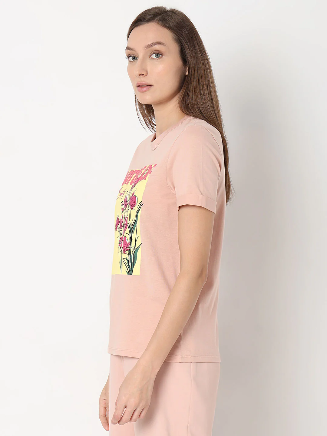 Pink Printed T-Shirt - Image 3