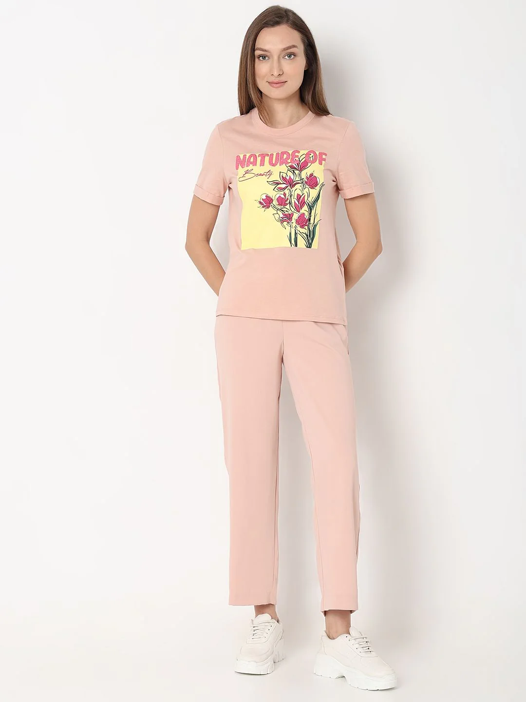 Pink Printed T-Shirt - Image 5