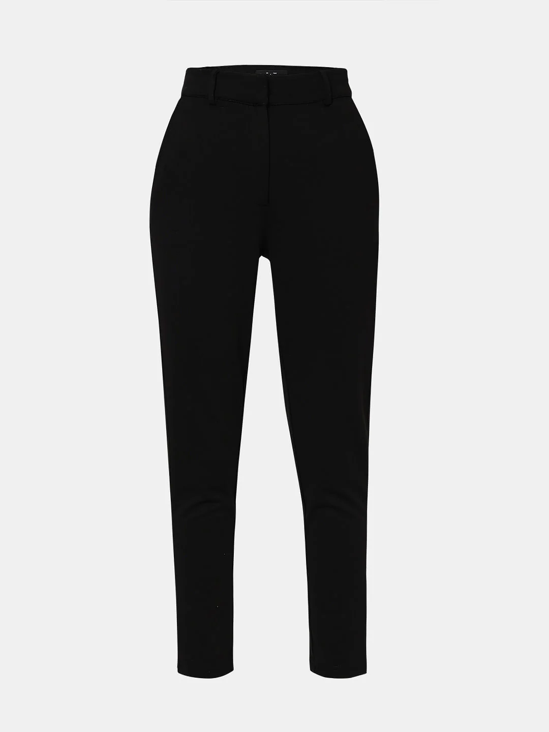 Black Mid Rise Formal Pants - Image 7