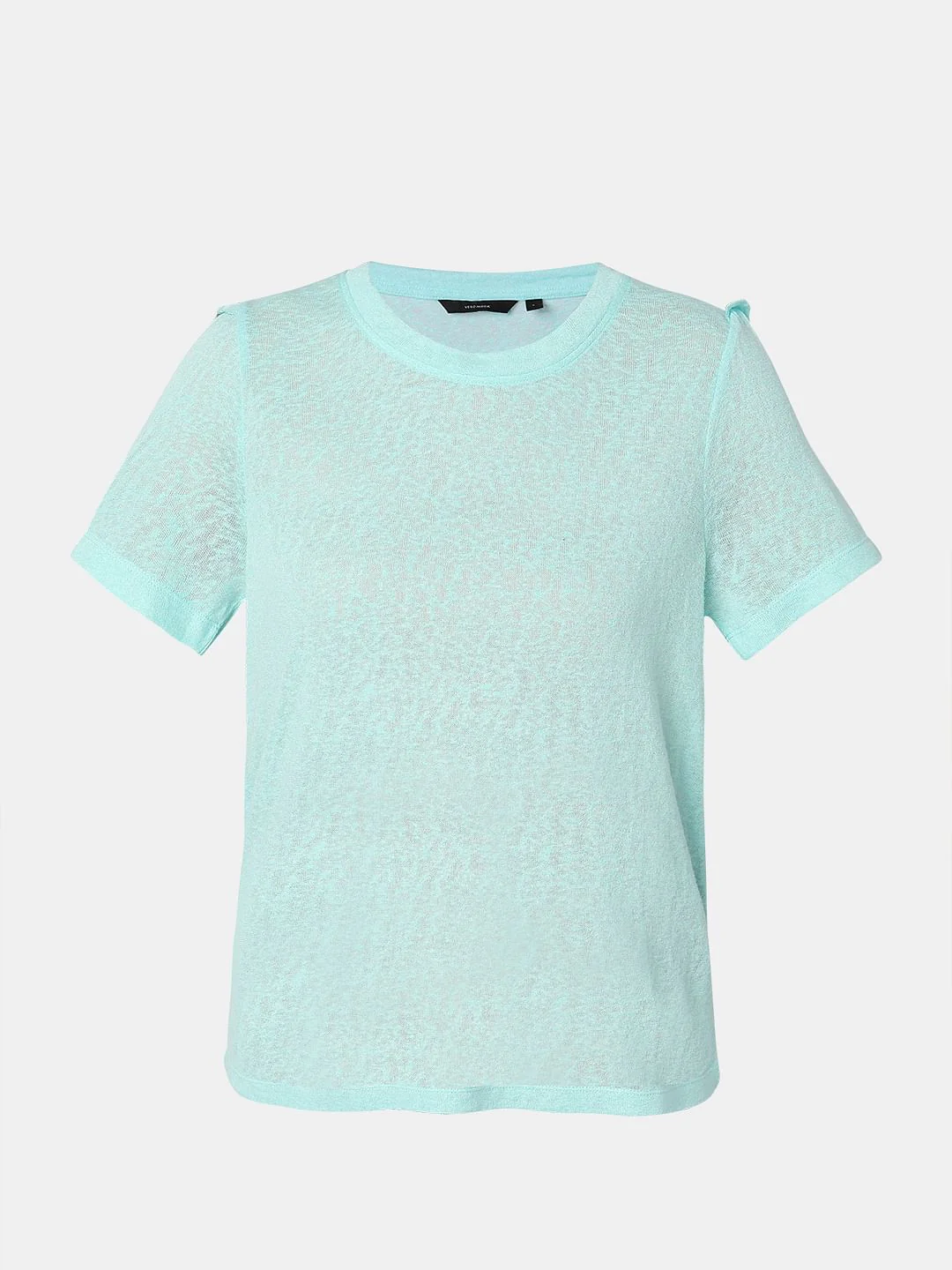 Blue Knit T-Shirt - Image 7