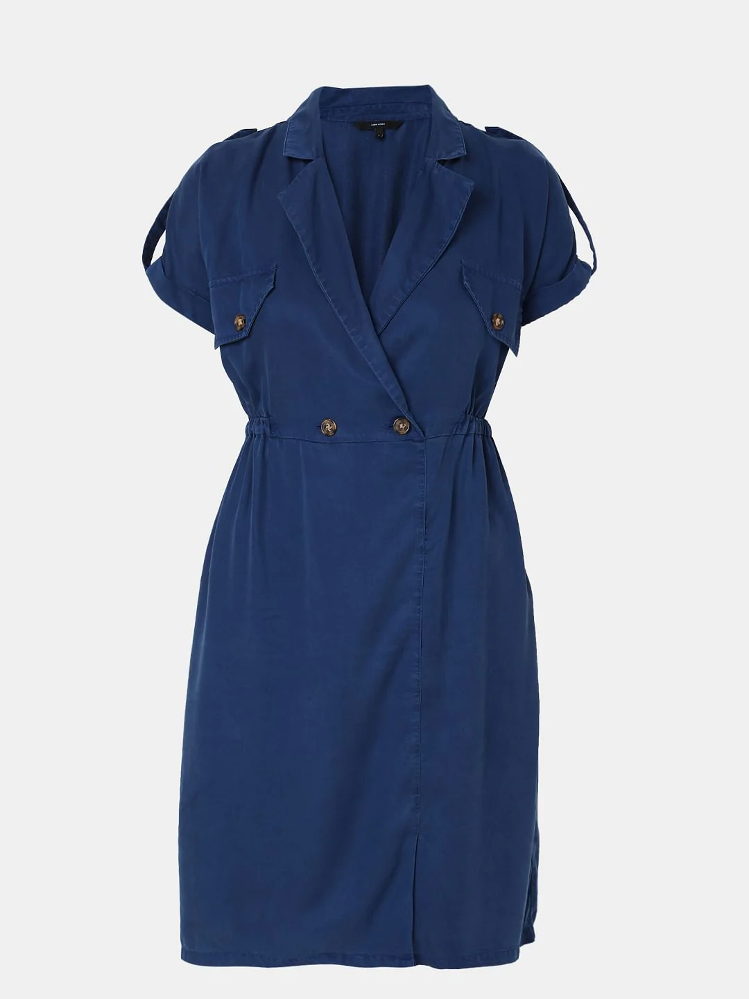 Navy Blue Denim Dress - Image 7