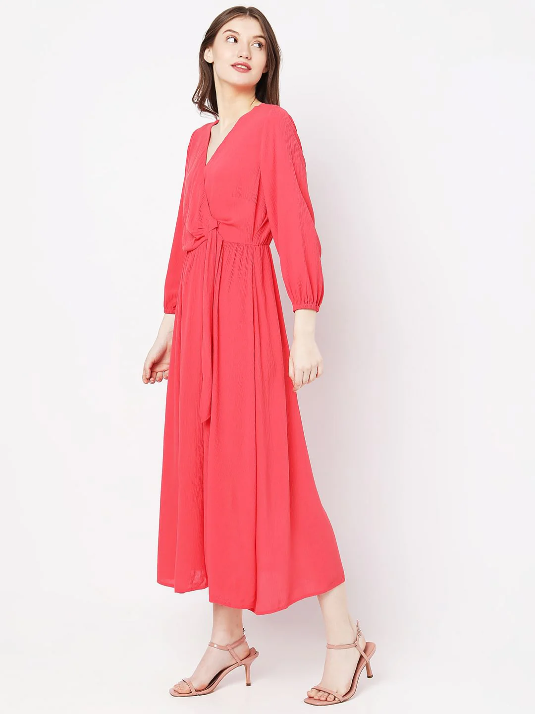 Pink Midi Dress - Image 3