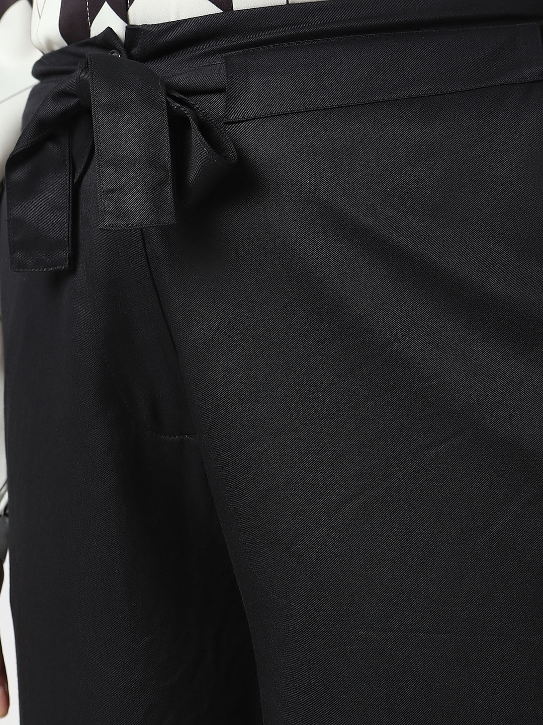Curve Black High Rise Belted Pants - Image 8