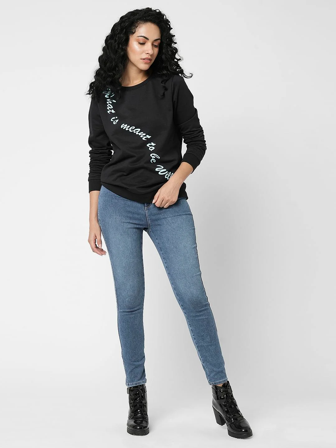 I.Scenery By Vero Moda Blue High Rise Wendy Skinny Jeans - Image 5