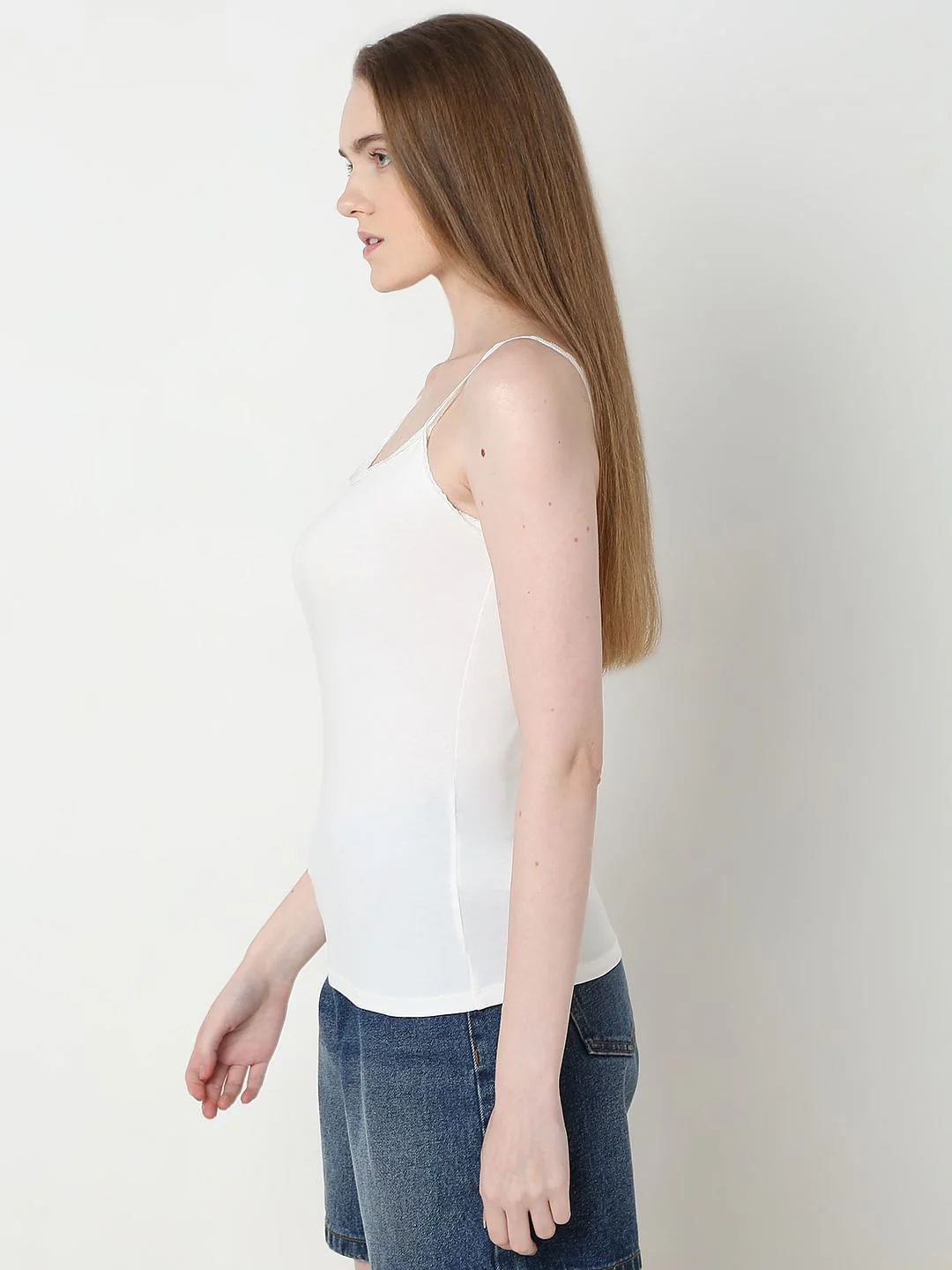 Intimates Pack Of 2 Black & White Camisoles - Image 3