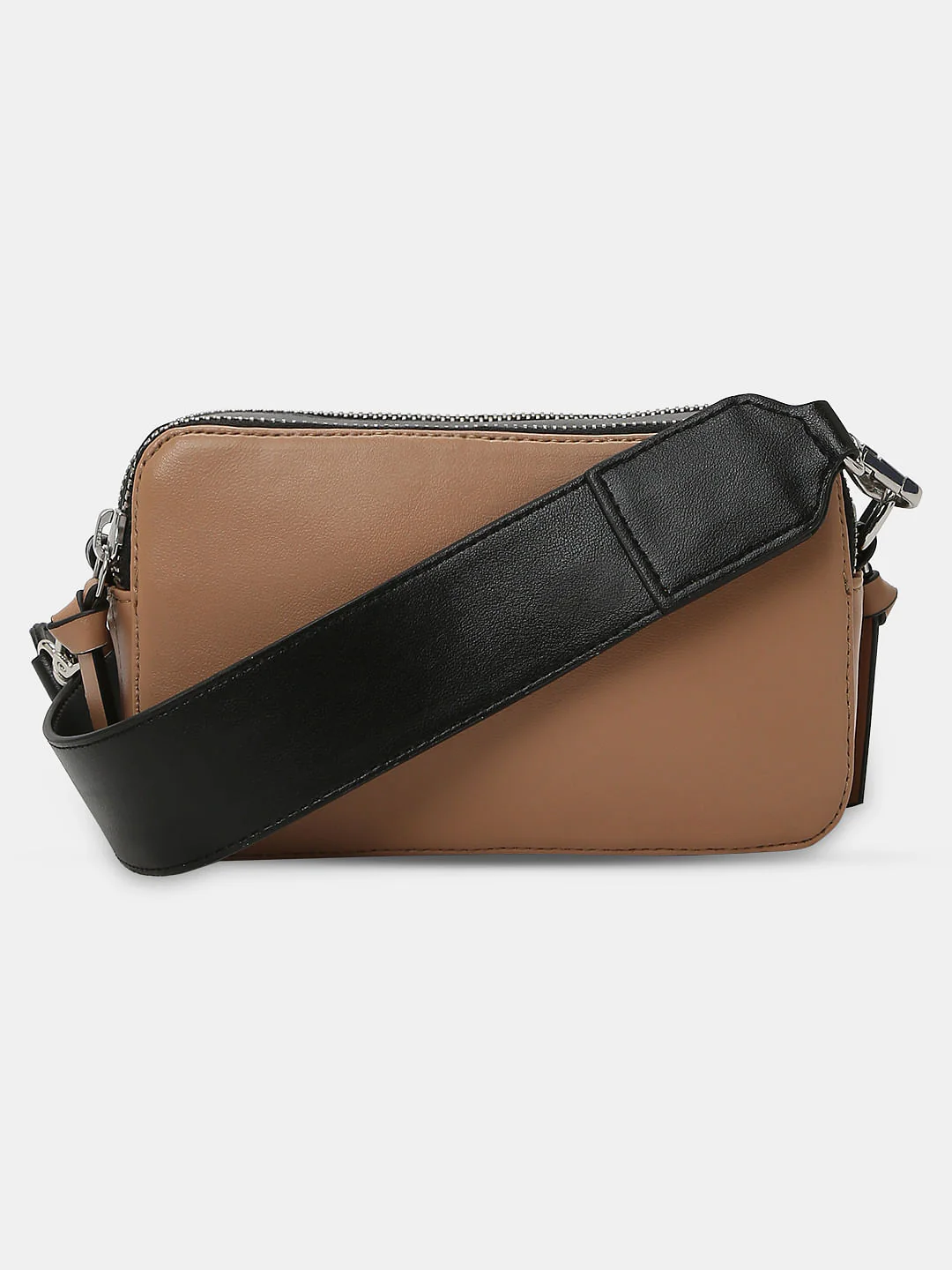 Black Colourblocked Sling Bag - Image 2
