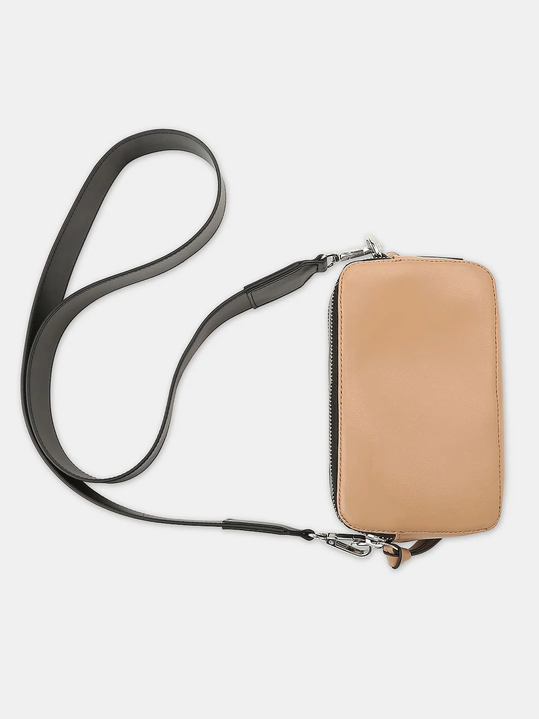 Black Colourblocked Sling Bag - Image 3