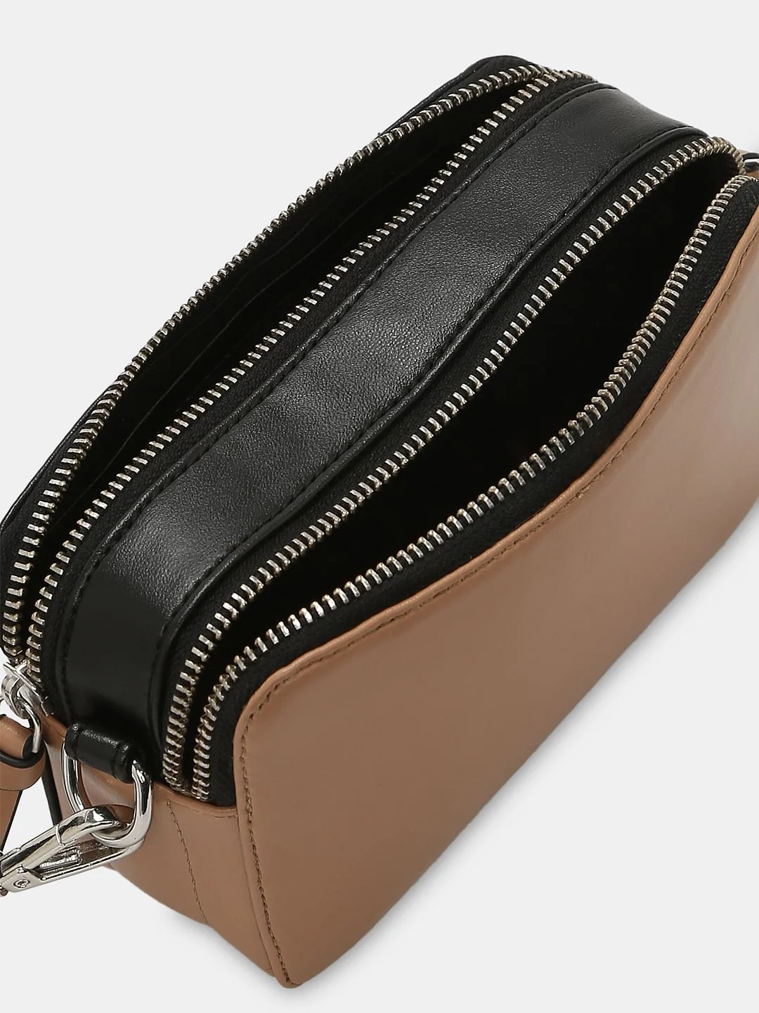 Black Colourblocked Sling Bag - Image 5